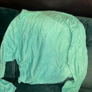 Mint Green Long Sleeve Top
